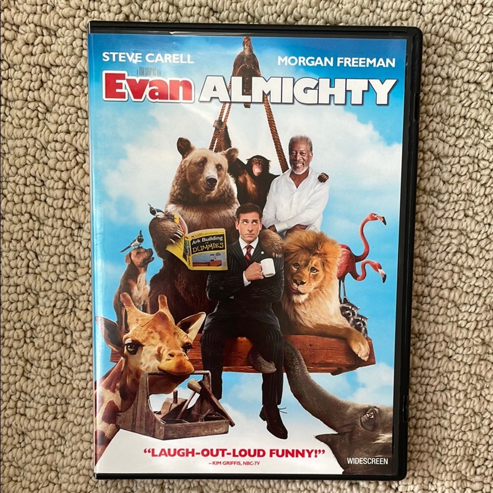 5 for $10 ⭐️ Evan Almighty DVD